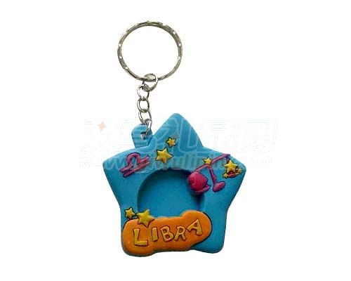 Pvc Key Chain Key Ring